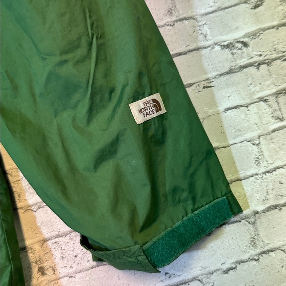 VINTAGE The North Face mens M Medium green Gore-Tex windbreaker rain jacket EUC - Picture 5 of 6